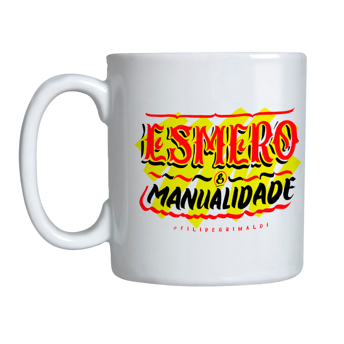 Filipe Grimaldi (Caneca Branca) - Esmero e Manualidade