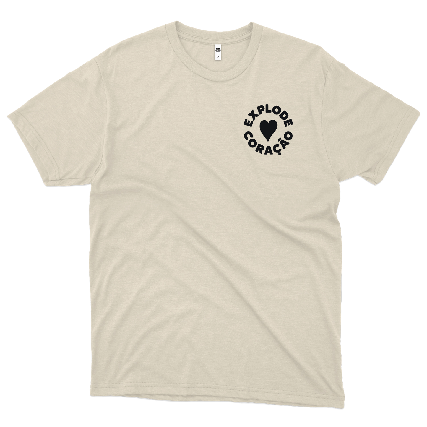 Bloco Explode Coração (Camiseta Off White) - Coração
