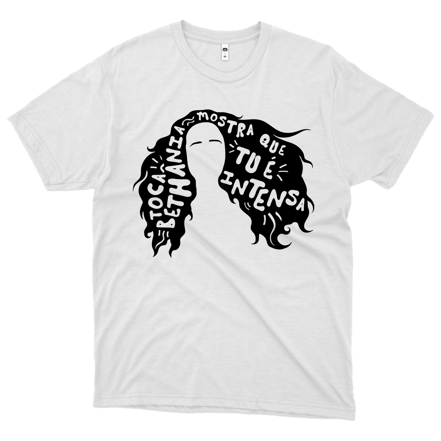 Bloco Explode Coração (Camiseta Branca)  - Toca Bethania