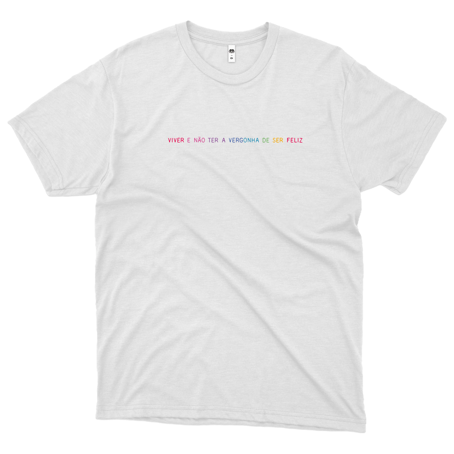 Bloco Explode Coração (Camiseta Branca)  - Viver Feliz
