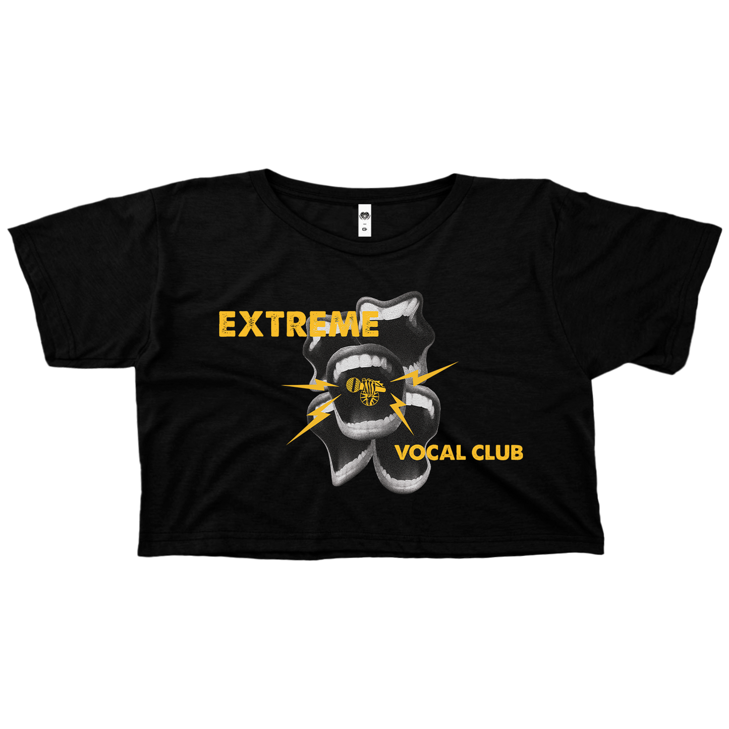 Extreme Vocal Club  (Cropped Preto) - Vocal Club