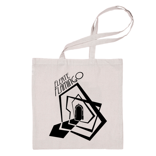 Flerte Flamingo (Totebag Algodão Crú) -II