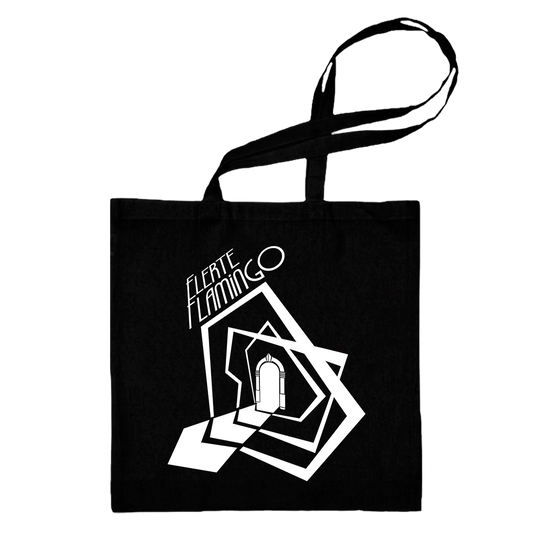 Flerte Flamingo (Totebag Preta) -I