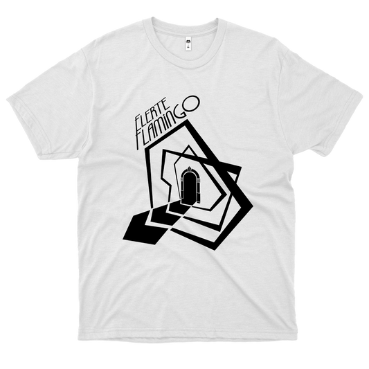 Flerte Flamingo (Camiseta Branca) - Porta