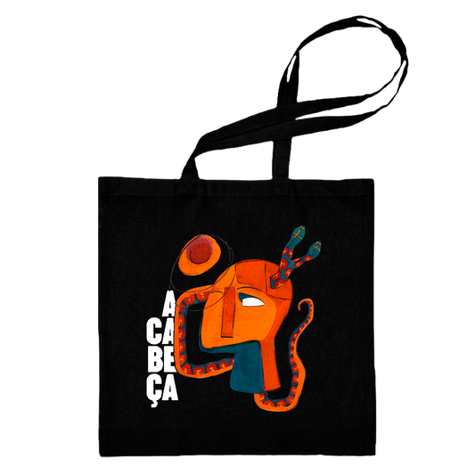 Fred Demarca (Totebag Algodão Preto) - Capa a Cabeça
