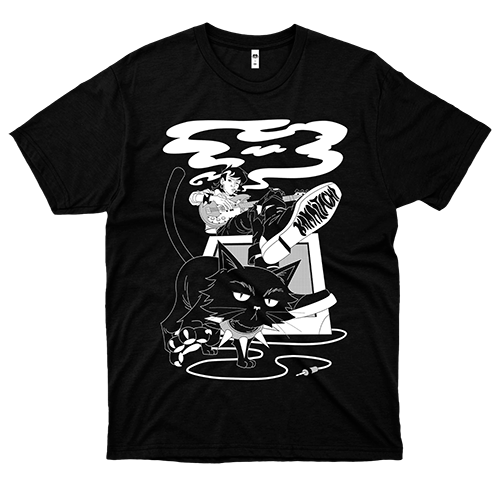 Kamaitachi (Camiseta Preta) - Fantasia Sombria PB