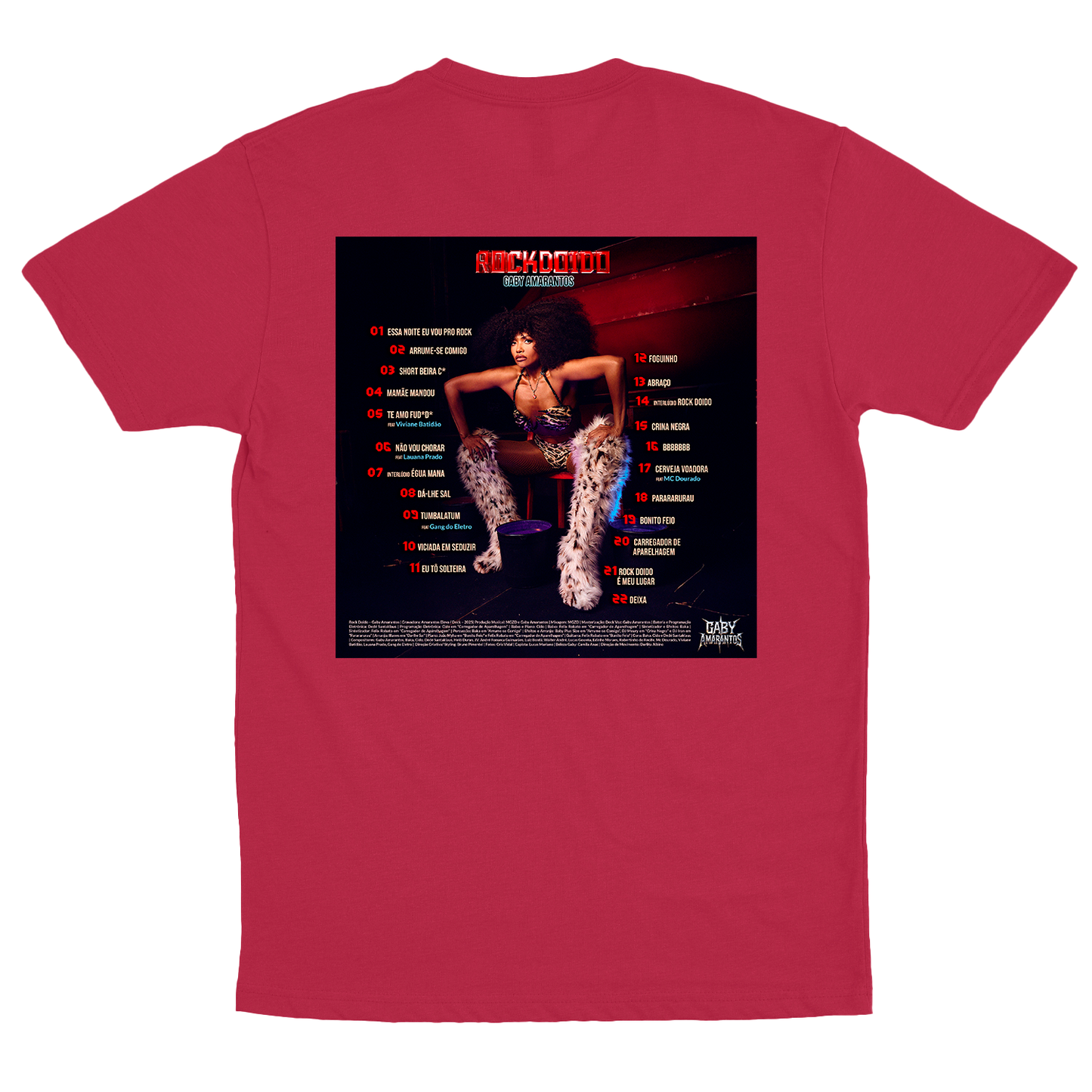 Gaby Amarantos (Camiseta Vermelha) -II