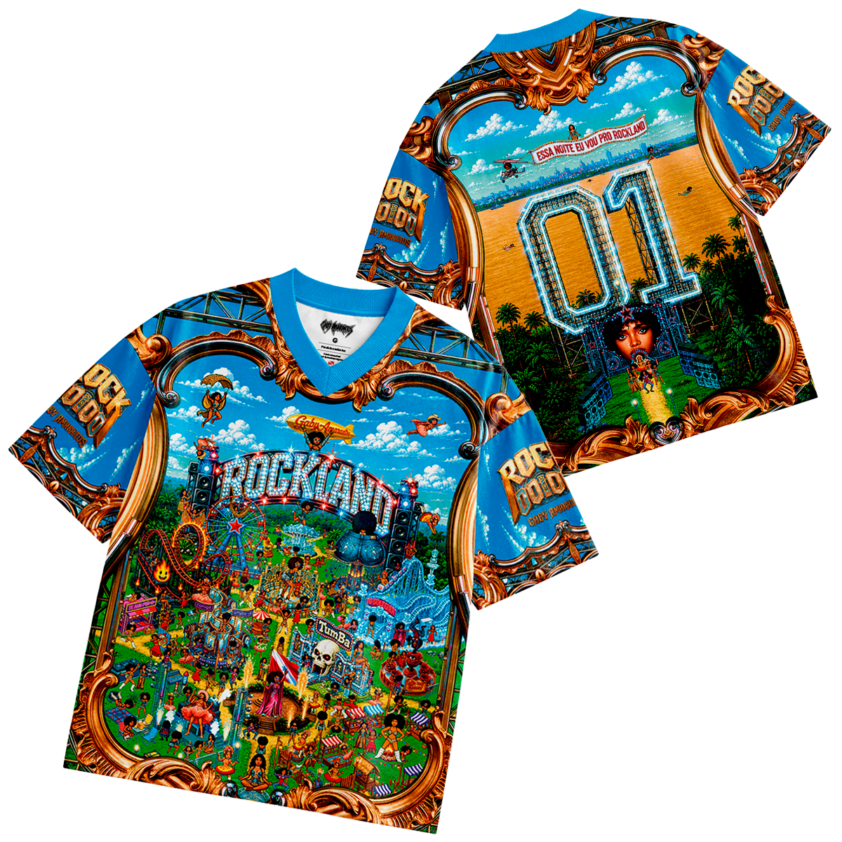 Gaby Amarantos (Camisa Jersey) - RockLand