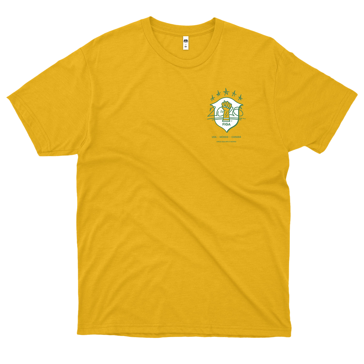 HPN (Camiseta Amarela) - Copa da Figa + Poster da Copa
