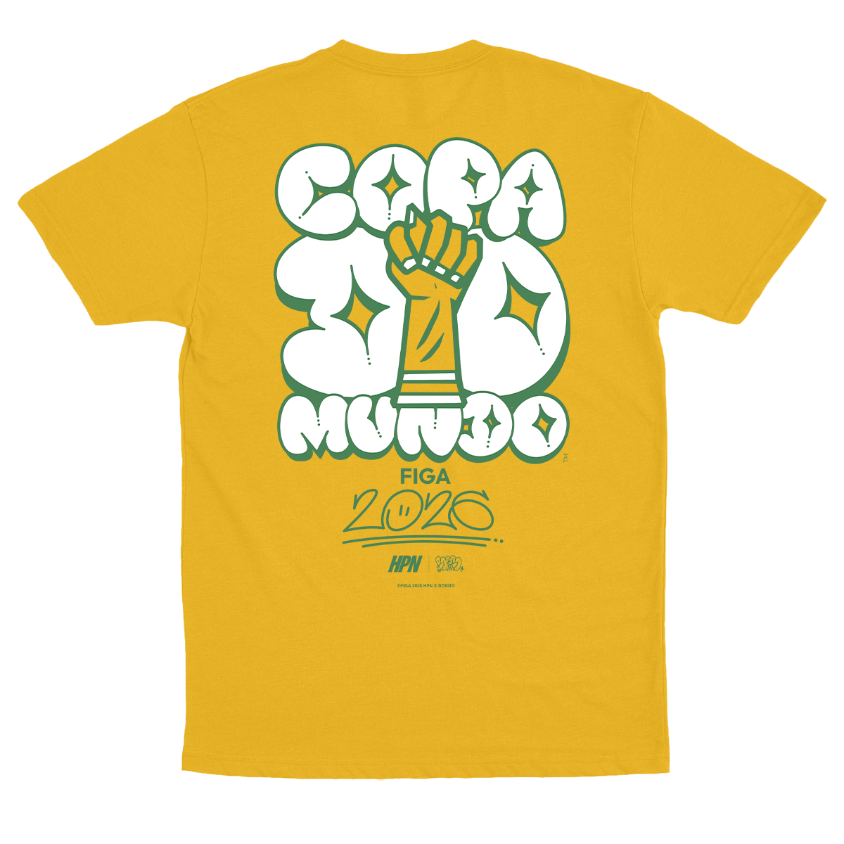HPN (Camiseta Amarela) - Copa da Figa + Poster da Copa