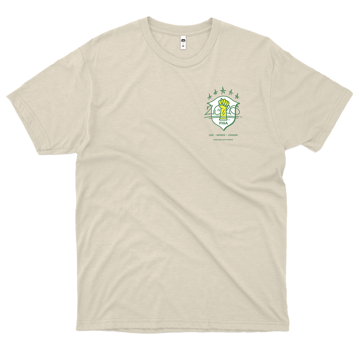 HPN (Camiseta Off White) - Copa da Figa + Poster da Copa