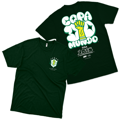 HPN (Camiseta Verde Floresta)  - Copa da Figa + Poster da Copa