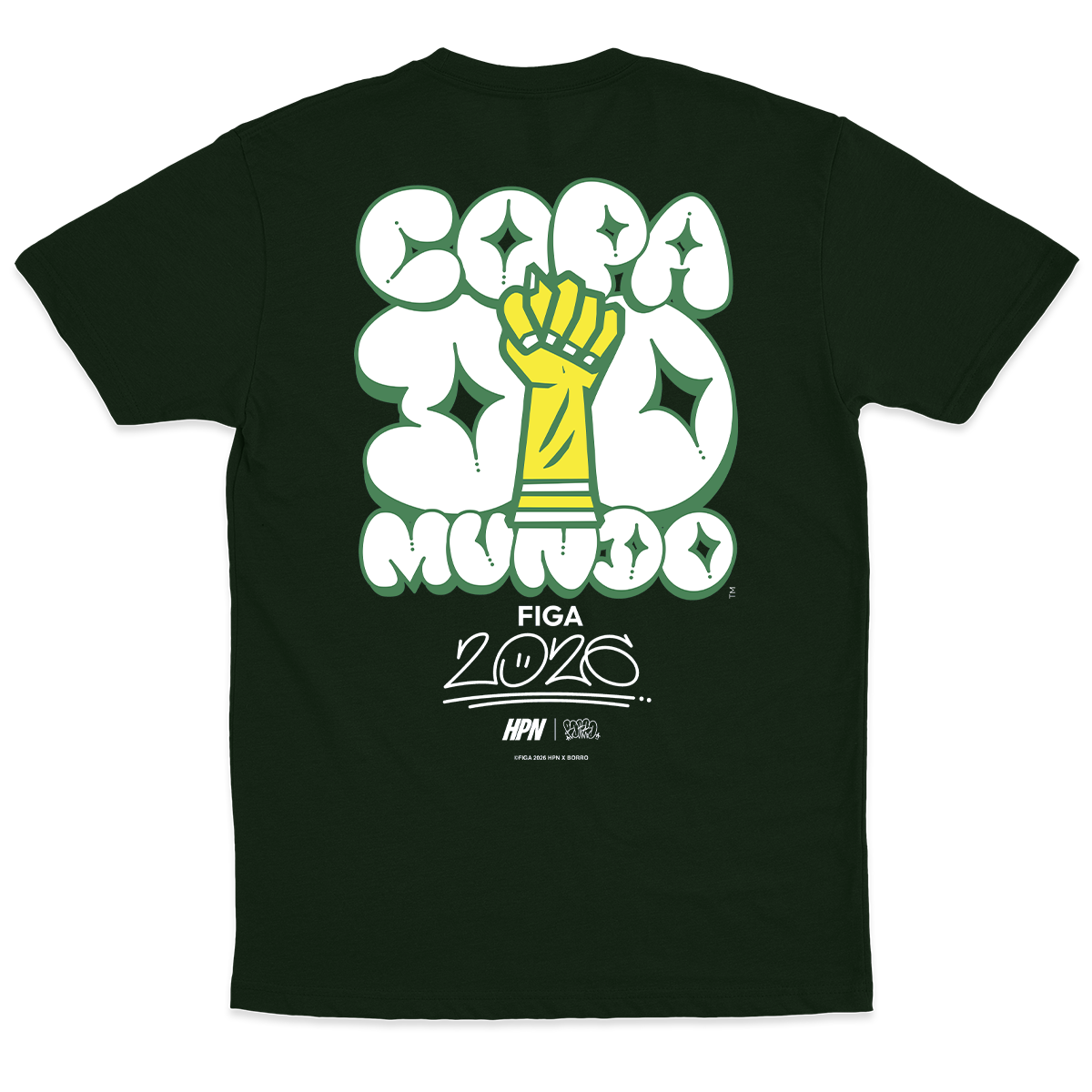 HPN (Camiseta Verde Floresta)  - Copa da Figa + Poster da Copa