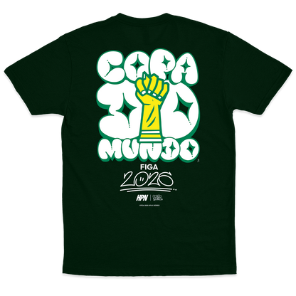HPN (Camiseta Verde Floresta)  - Copa da Figa + Poster da Copa