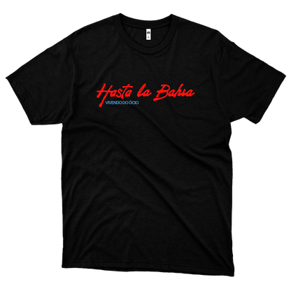 Vivendo do Ócio (Camiseta Preta) - Hasta La Bahia