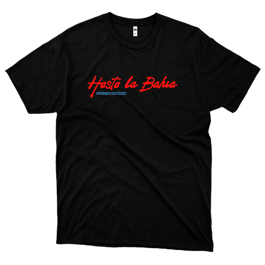 Vivendo do Ócio (Camiseta Preta) - Hasta La Bahia