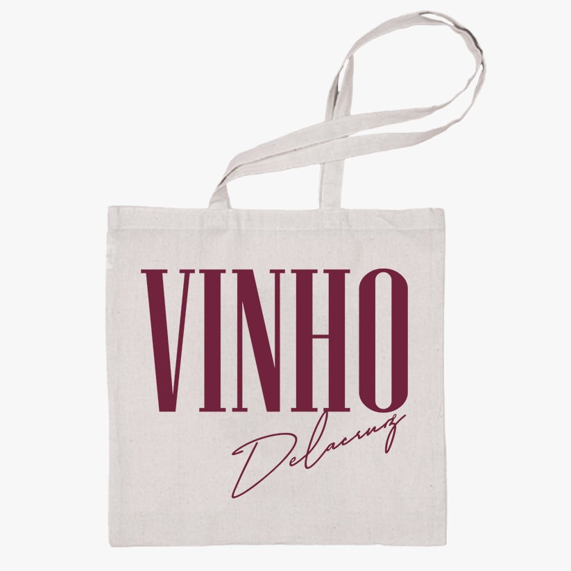 Delacruz (Tote Bag Off White) - Vinho