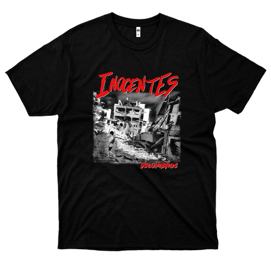 Inocentes (Camiseta Preta) - Escombros