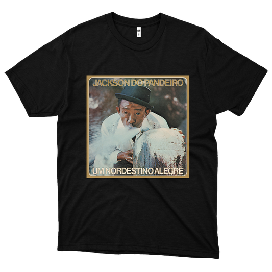 Jackson de Pandeiro (Camiseta Preta) - Um Nordestino Alegre