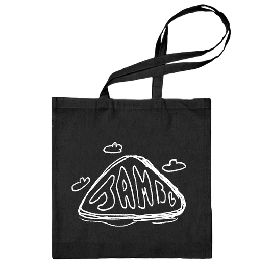 Jambu (Tote Bag Preta) - Logo