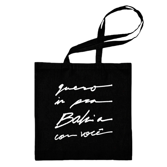Julio Secchin (Totebag Preta) -Ir Para Bahia