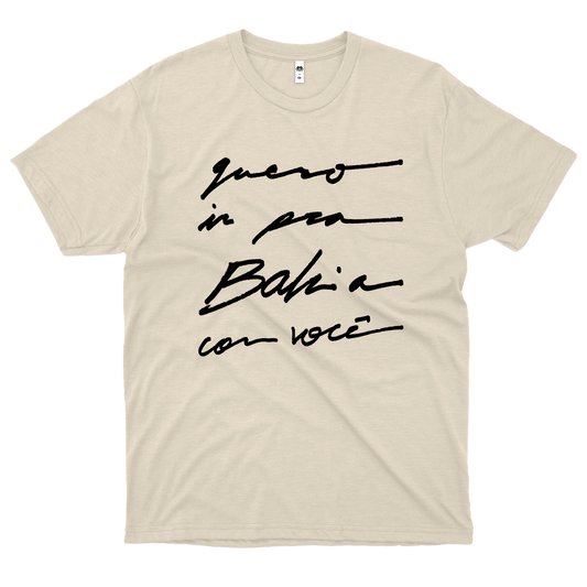 Julio Secchin (Camiseta Off-White) -  Ir Para Bahia