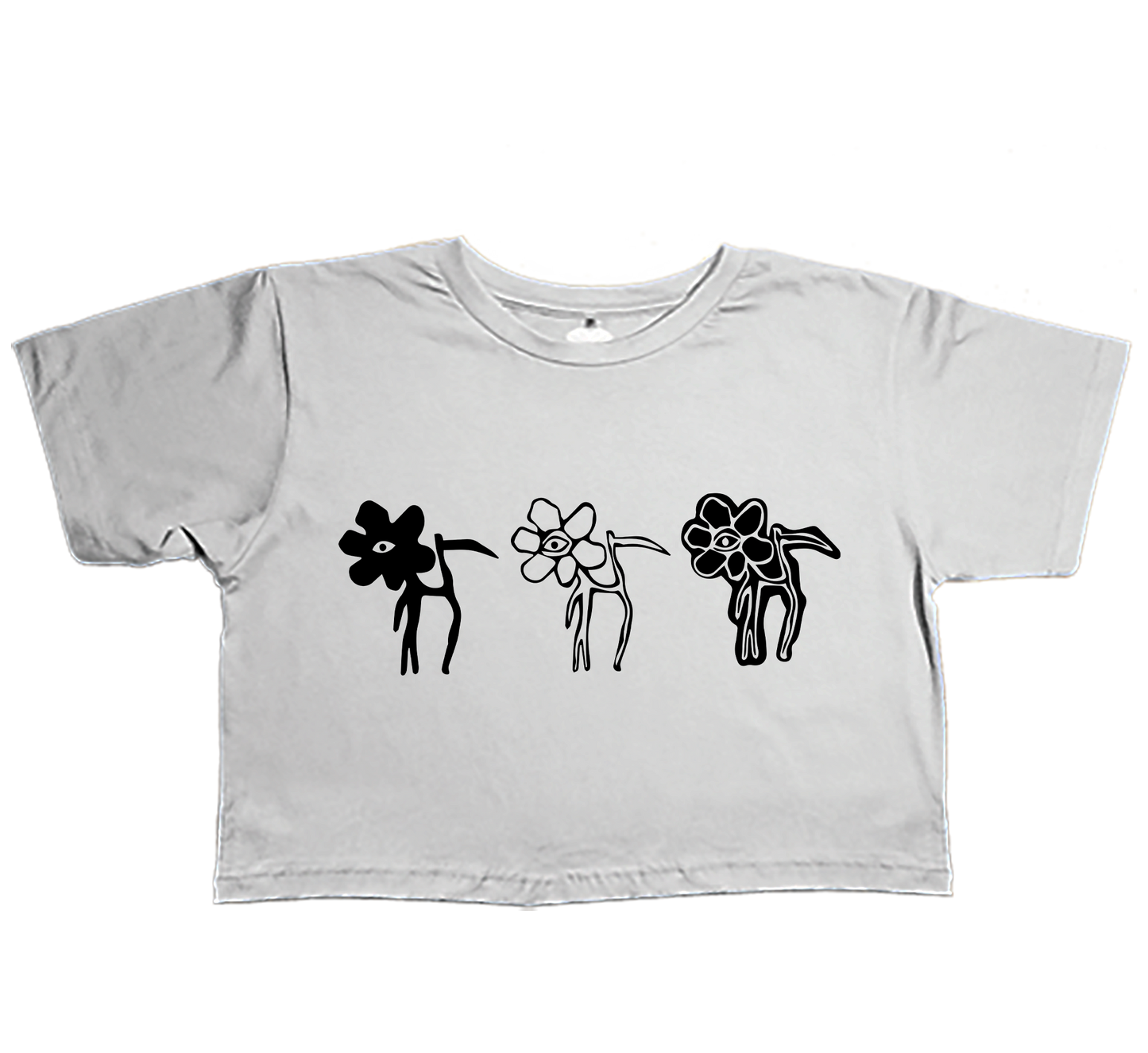 Kamaitachi Acústico (Cropped Branco) - Flores