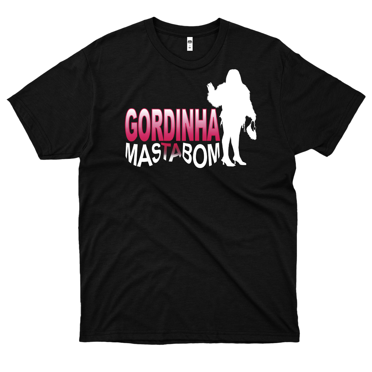 Katy da Voz e as Abusadas (Camiseta Preta) - Gordinha Mas Ta Bom