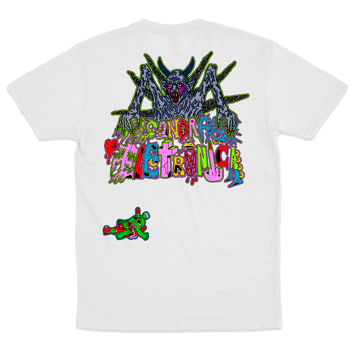 Katy da Voz e as Abusadas  (Camiseta Branca) - Sandra Eletrônica