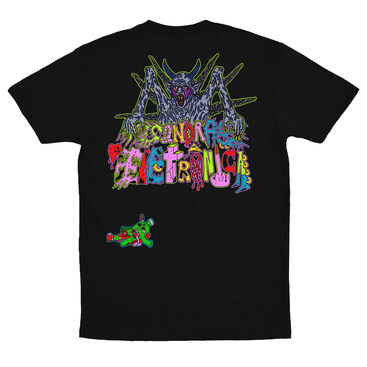 Katy da Voz e as Abusadas  (Camiseta Preta) - Sandra Eletrônica