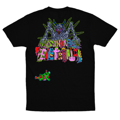 Katy da Voz e as Abusadas  (Camiseta Preta) - Sandra Eletrônica
