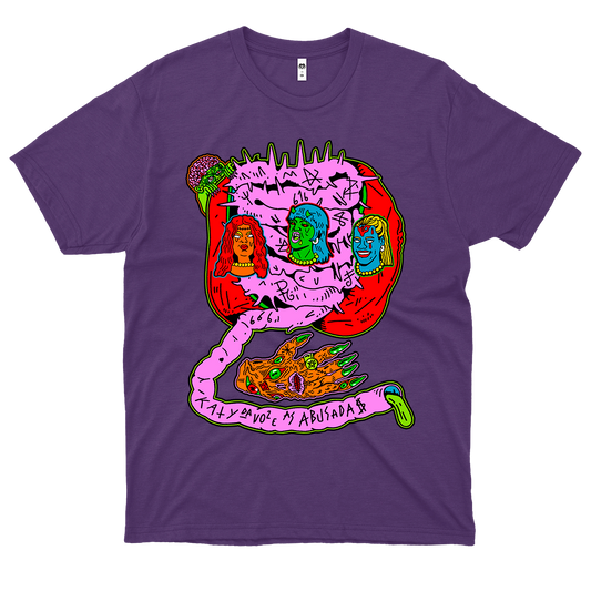 Katy da Voz e as Abusadas  (Camiseta Roxa) - Sandra Eletrônica