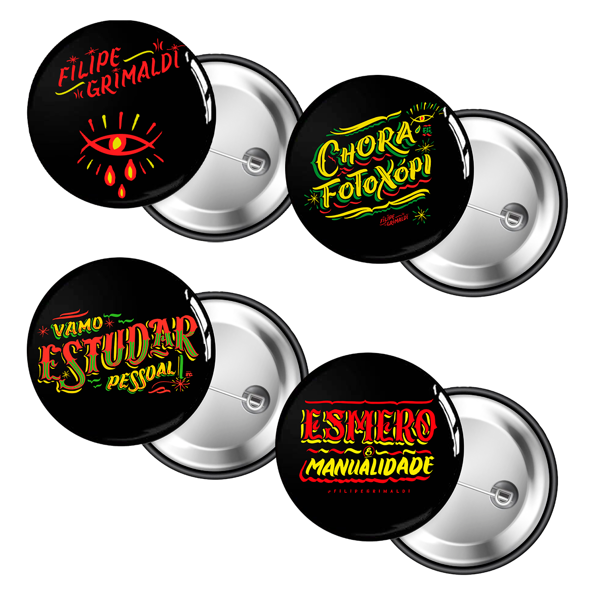 Filipe Grimaldi (Conjunto de Botton) - Kit I
