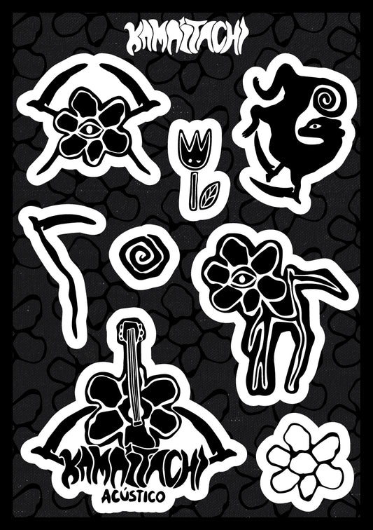 Kamaitachi (Cartela de Adesivos) - Acústico