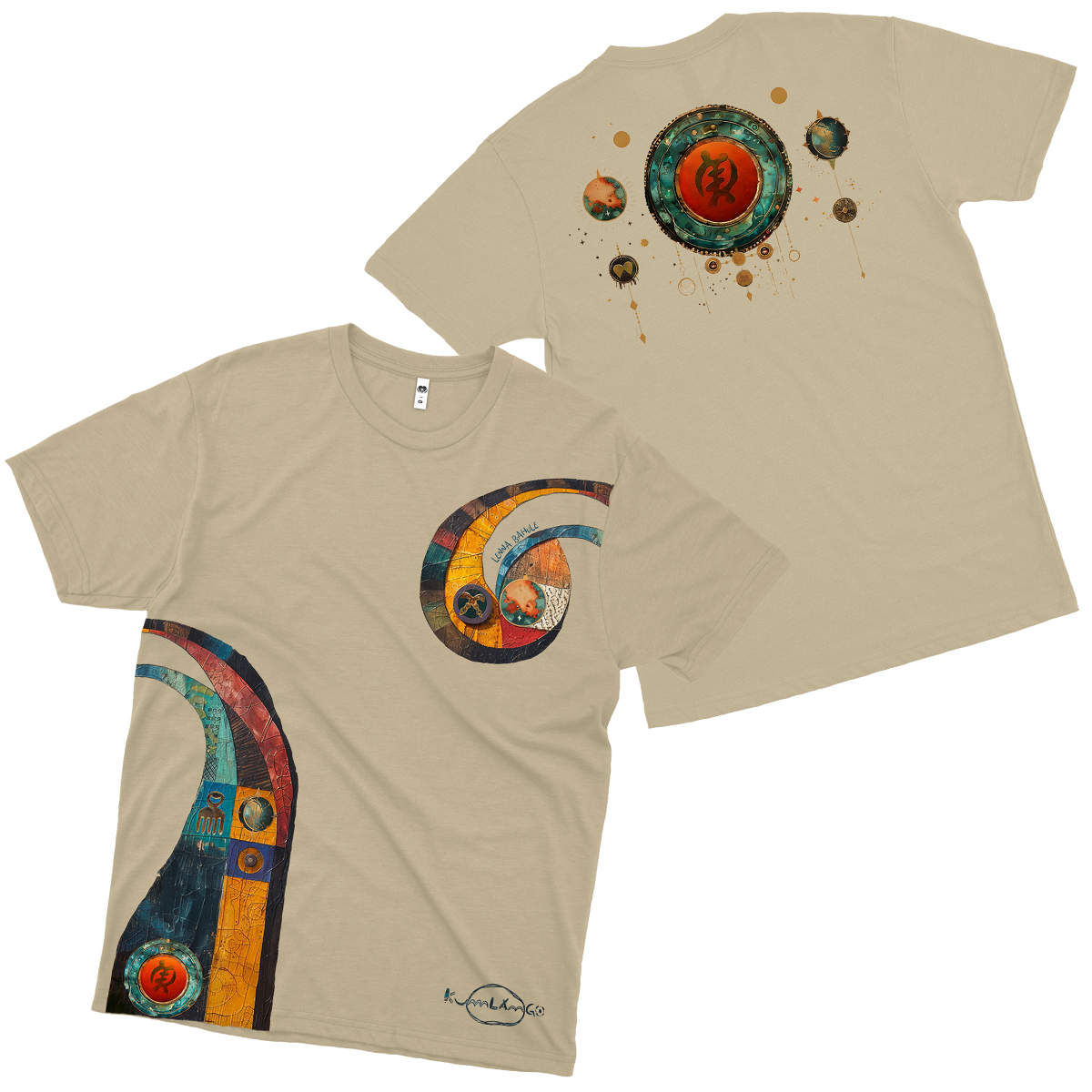 Lenna Bahule (Camiseta Bege) - Kumlango