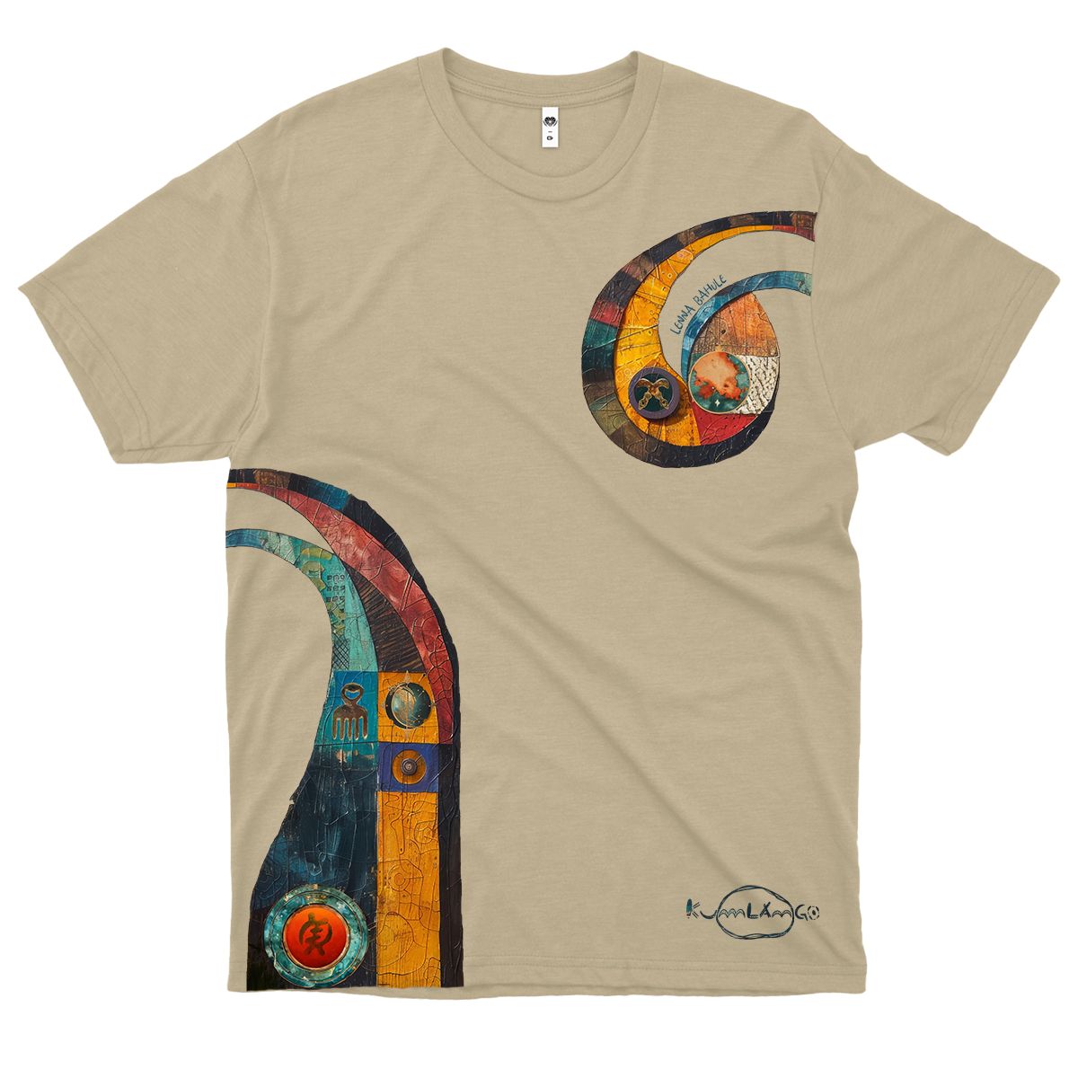 Lenna Bahule (Camiseta Bege) - Kumlango