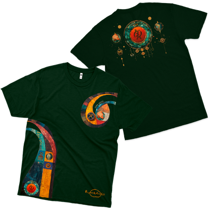 Lenna Bahule (Camiseta Verde Floresta) - Kumlango