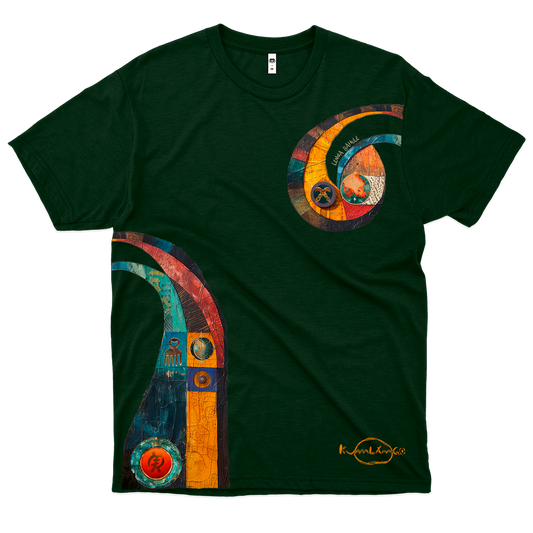 Lenna Bahule (Camiseta Verde Floresta) - Kumlango