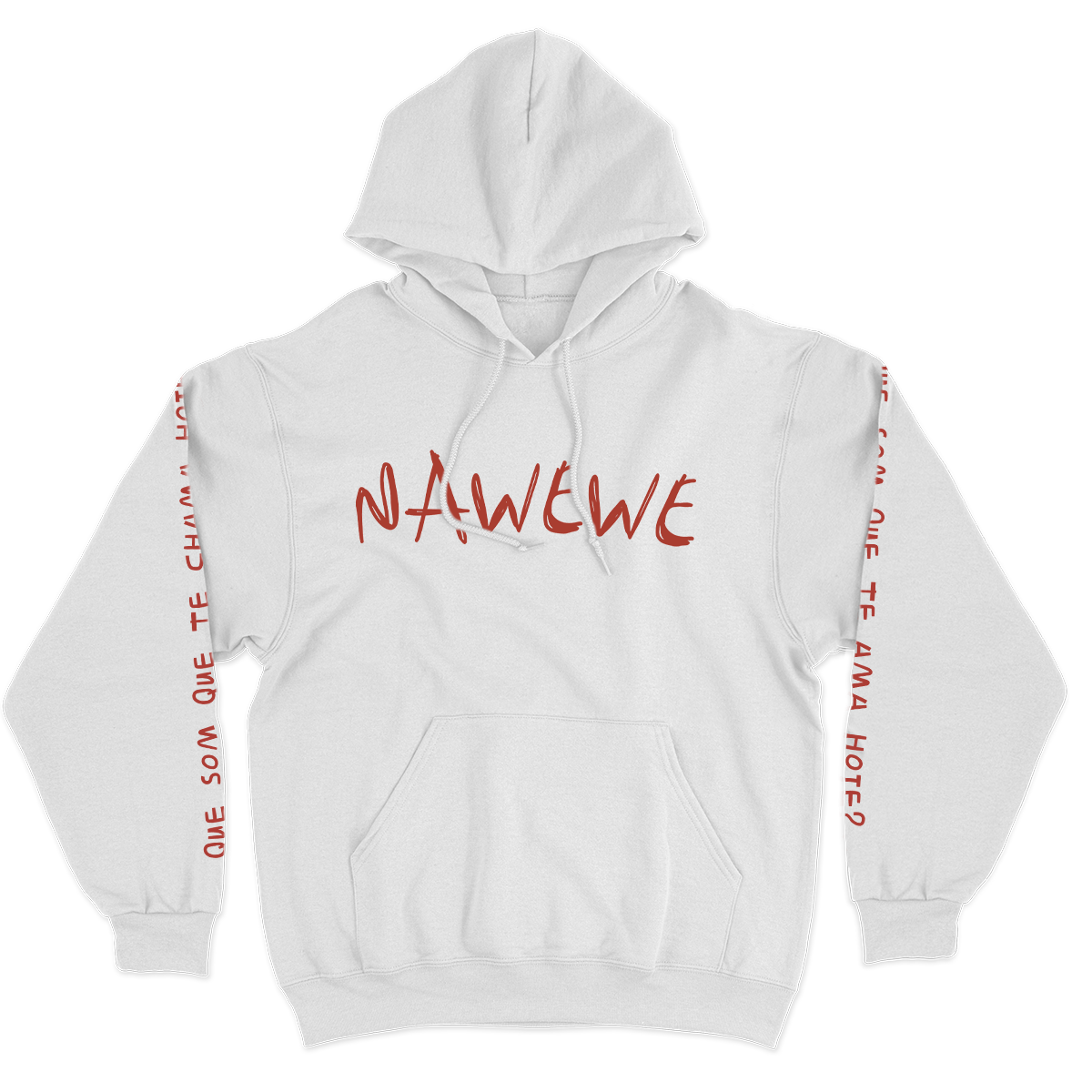 Lenna Bahule (Moletom Canguru Branco) - NAWEWE