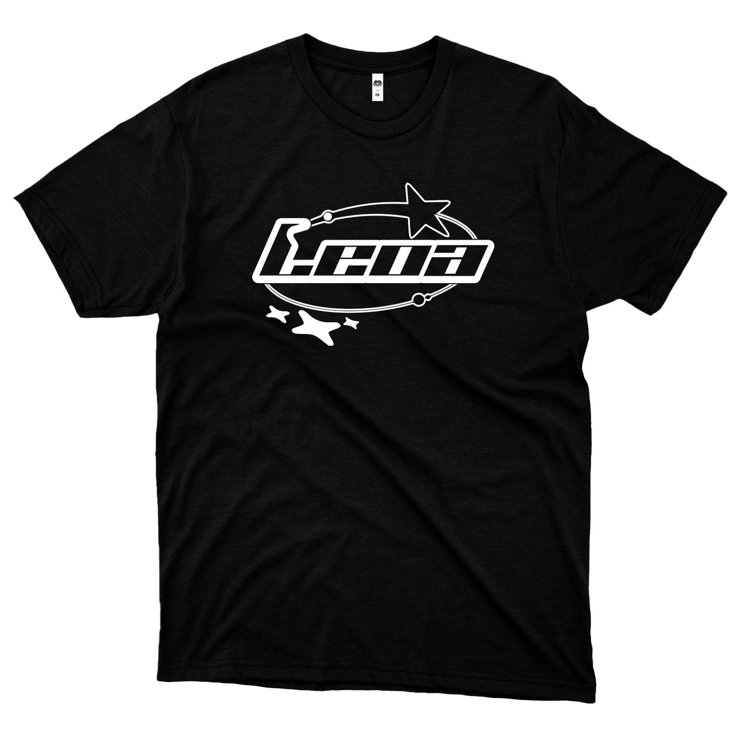 Leoa (Camiseta Preta) - Logo