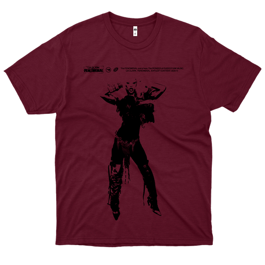 Lia Clark (Camiseta Vinho) - I