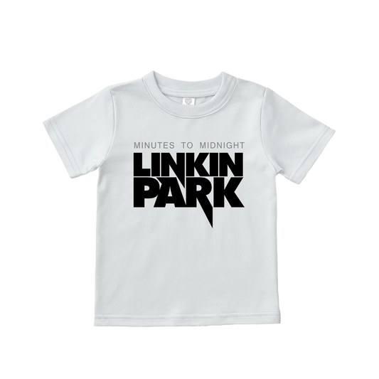 Linkin Park (Camiseta Infantil Branca) - Logo