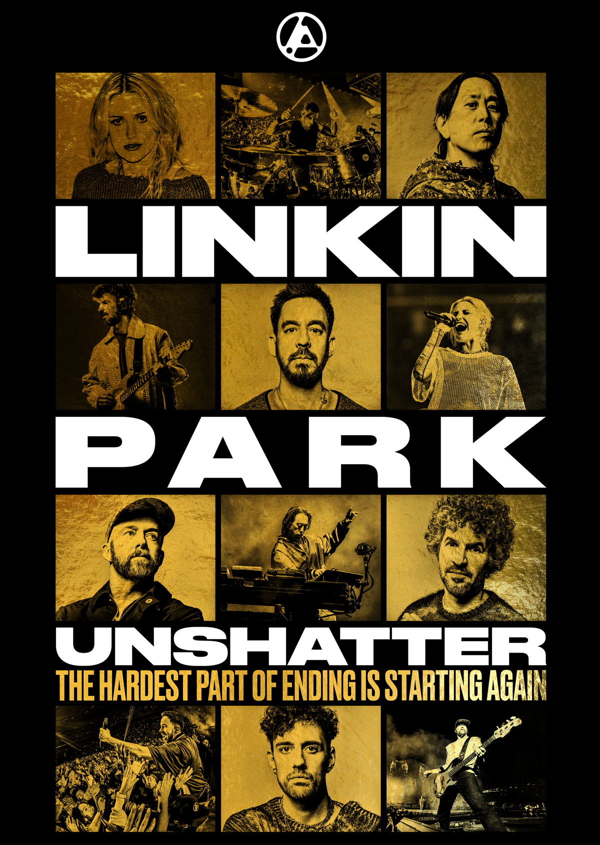 Linkin Park Poster Exclusivo - UNSHATTER
