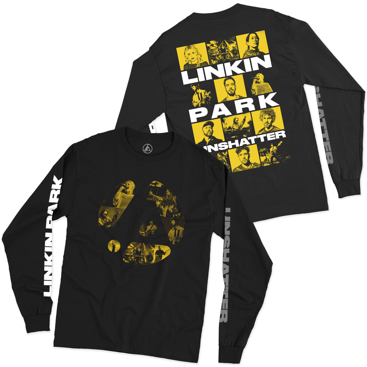 Linkin Park (Camiseta Manga Longa Preta) - UNSHATTER