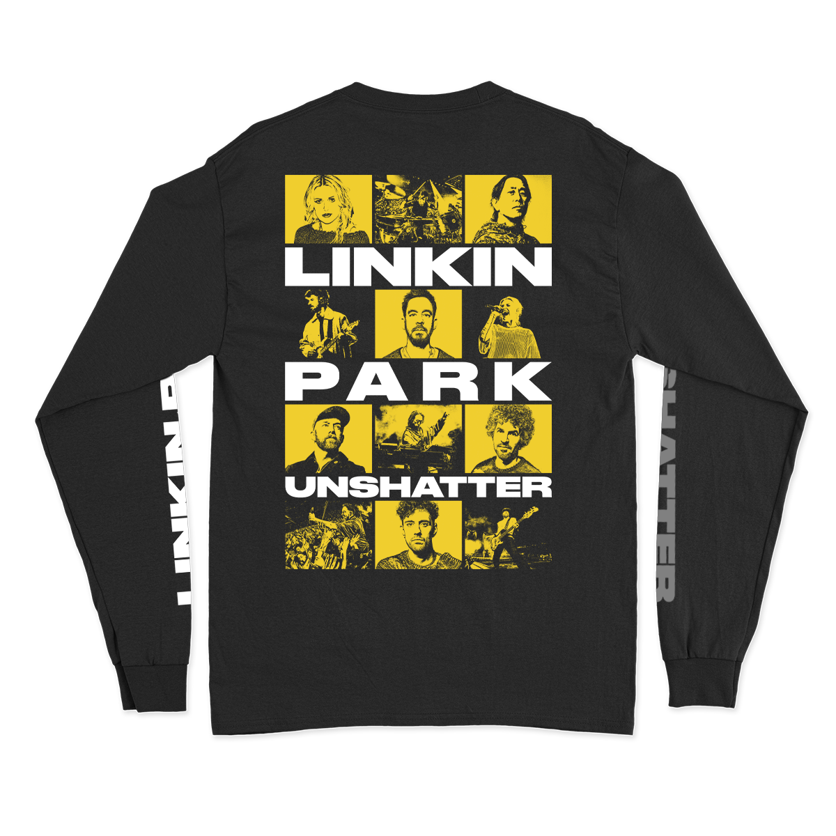 Linkin Park (Camiseta Manga Longa Preta) - UNSHATTER