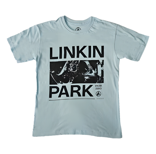 Linkin Park (Camiseta Azul) -Black Swirl