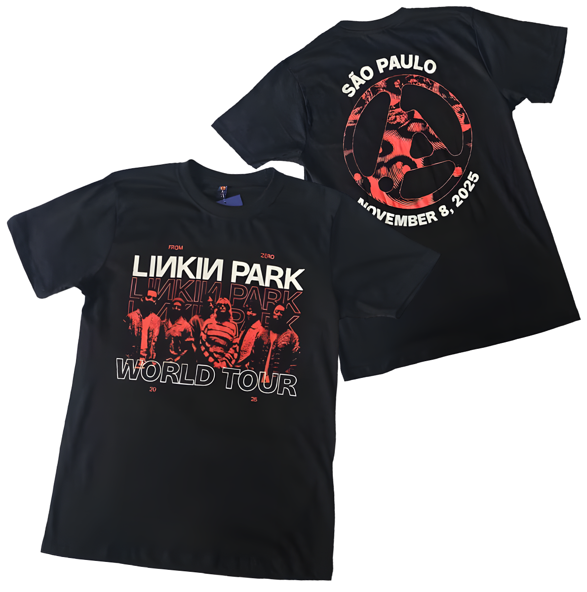Linkin Park (Camiseta Preta) - City Tee São Paulo