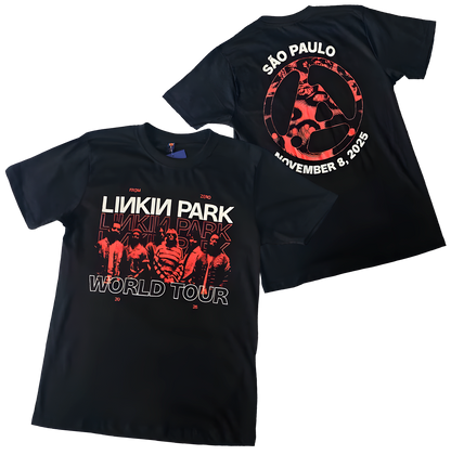 Linkin Park (Camiseta Preta) - City Tee São Paulo