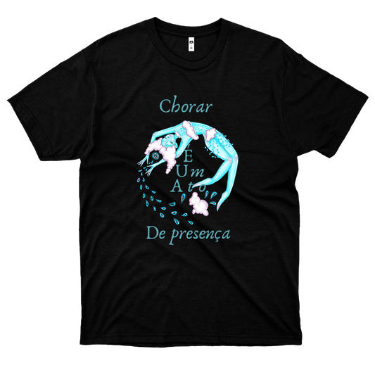 Lua Maria  (Camiseta Preta) - Chorar