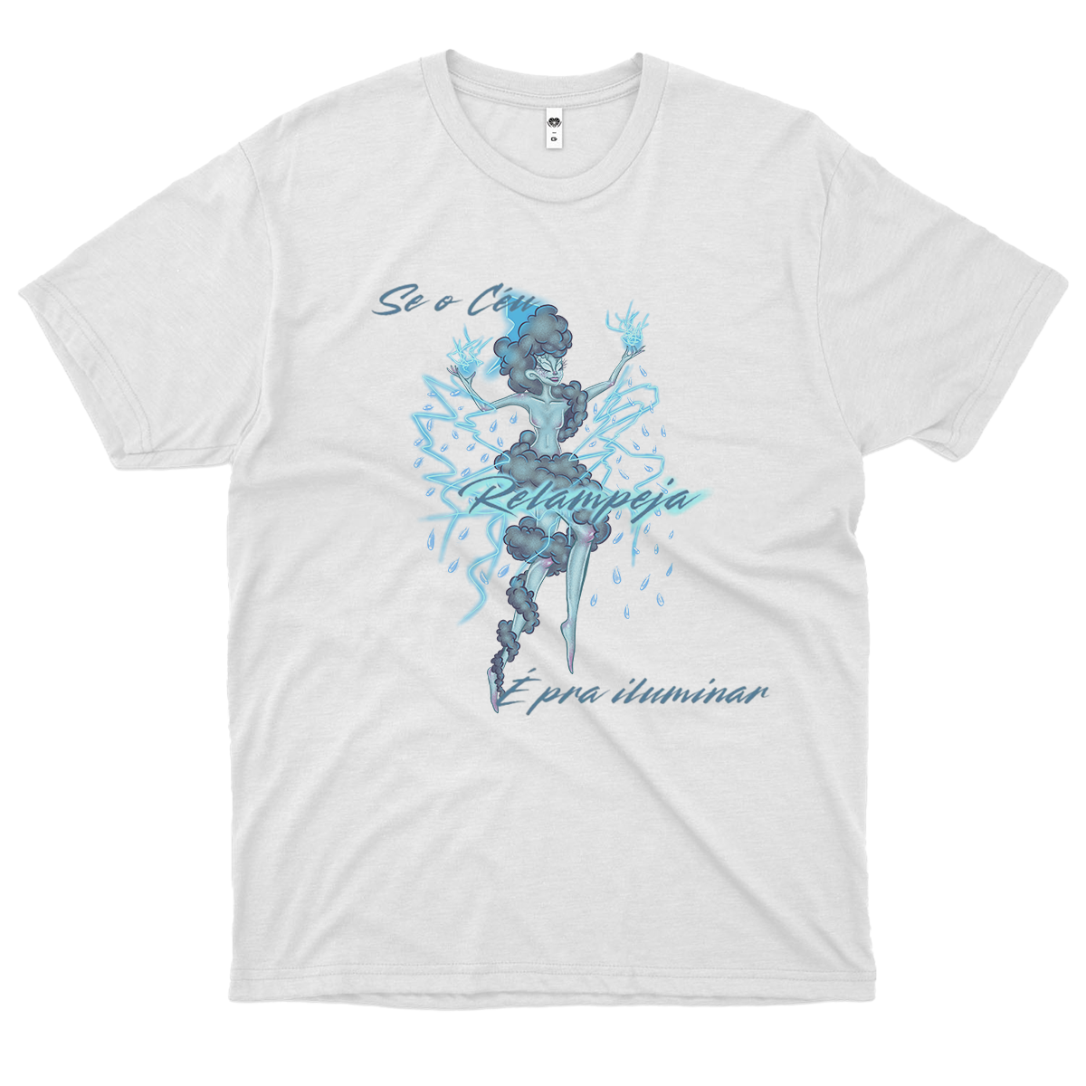 Lua Maria  (Camiseta Branca) - Relempeja